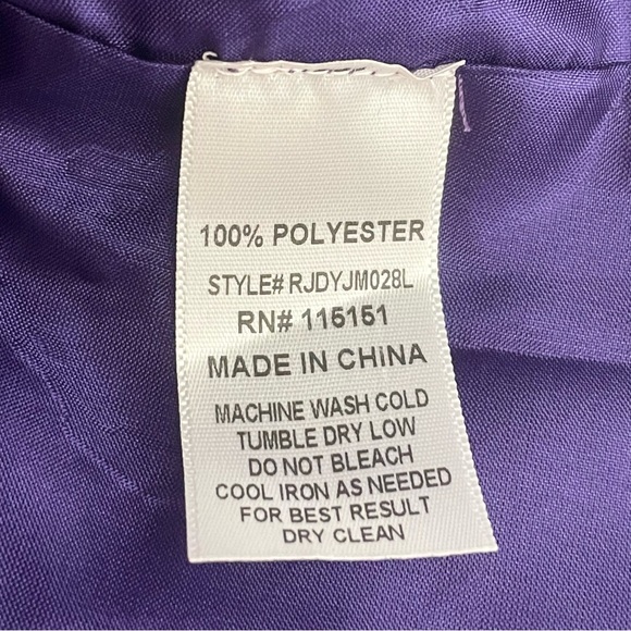 ROMEO & JULIET COUTURE Strapless Pleated Cocktail Mini Dress - Picture 8 of 8